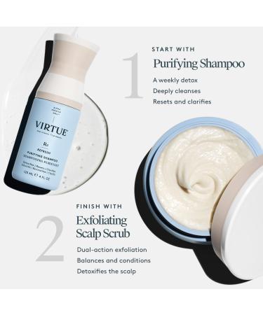 Discover Virtue Clarifying Charcoal & Coconut Purifying Shampoo 4.0 oz - Elevate Your Style Instantly! - Buy Online on SooperMarket.com