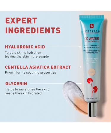 Erborian Travel Size CC Water with Hyaluronic Acid Caramel 0.5 oz - Transform Your Style with the Best Innovation Today! - Buy Online on SooperMarket.com