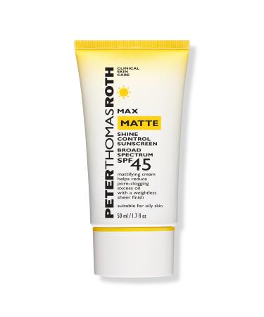 Peter Thomas Roth Max Matte Shine Control Sunscreen Broad Spectrum SPF 45 1.7 oz