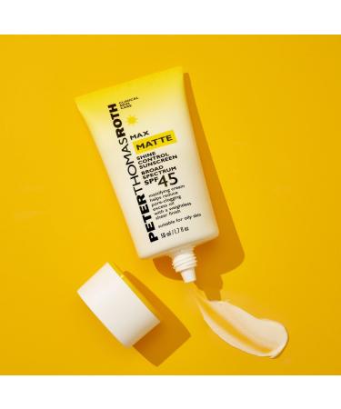 Peter Thomas Roth Max Matte Shine Control Sunscreen Broad Spectrum SPF 45 1.7 oz - Discover Premium Quality Shop now! - Buy Online on SooperMarket.com