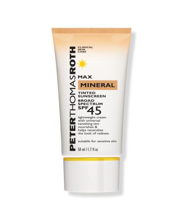 Peter Thomas Roth Max Mineral Tinted Sunscreen Broad Spectrum SPF 45 1.7 oz