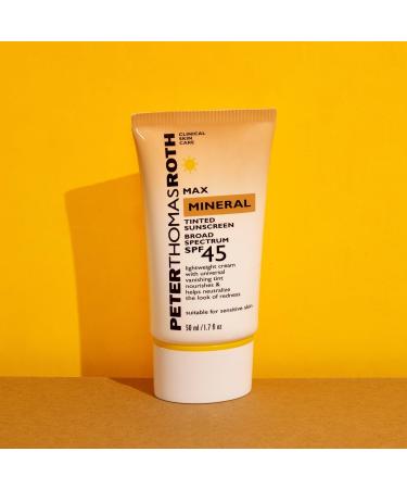 Discover Peter Thomas Roth Max Mineral Tinted Sunscreen Broad Spectrum SPF 45 1.7 oz - Elevate Your Style Instantly! - Buy Online on SooperMarket.com