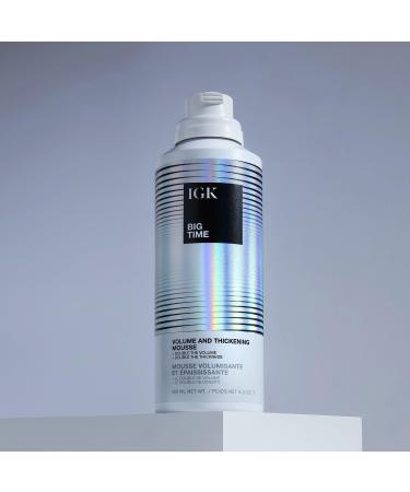 Discover IGK Big Time Volume and Thickening Mousse 6.2 oz - Elevate Your Style Instantly! - Buy Online on SooperMarket.com