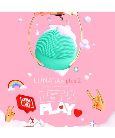 Discover FOREO LUNA Play Plus 2 Facial Cleansing Massager Minty Cool - Elevate Your Style Instantly! - Buy Online on SooperMarket.com