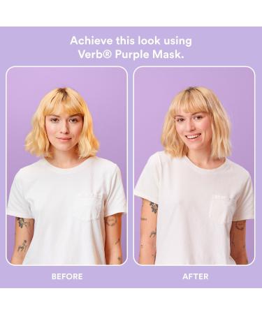 Verb Brighten and Toning Purple Mask for Blonde Hair 6.3 oz - Transform Your Style with the Best Innovation Today! - Buy Online on SooperMarket.com
