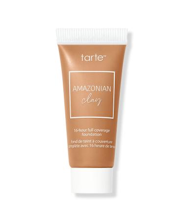 Tarte Travel Size Amazonian Clay 16-Hour Full Coverage Foundation 42H Tan Honey 0.5 oz