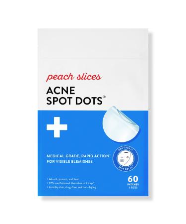 Peach Slices Acne Spot Dots 60 ct