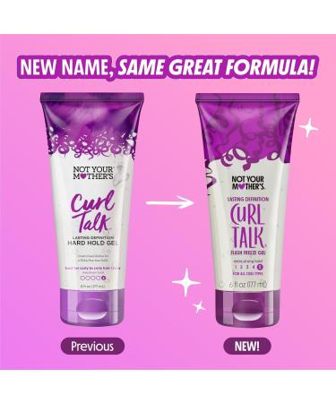 Discover Not Your Mother's Curl Talk Flash Freeze Gel 6.0 oz - Elevate Your Style Instantly! - Buy Online on SooperMarket.com