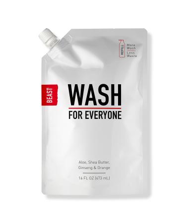 Beast Body Wash for Everyone Pouch 16.0 oz