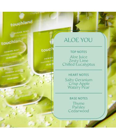 Discover Touchland Power Mist Aloe You Hydrating Hand Sanitizer 1.0 oz - Elevate Your Style Instantly! - Buy Online on SooperMarket.com