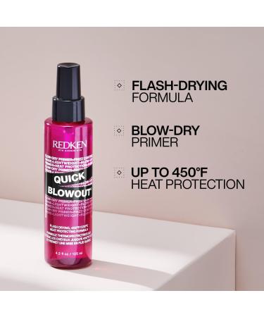 Redken Travel Size Quick Blowout Heat Protecting Spray 1.0 oz - Transform Your Style with the Best Innovation Today! - Buy Online on SooperMarket.com