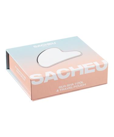 Discover Sacheu Stainless Steel Non-Porous Gua Sha - Elevate Your Style Instantly! - Buy Online on SooperMarket.com
