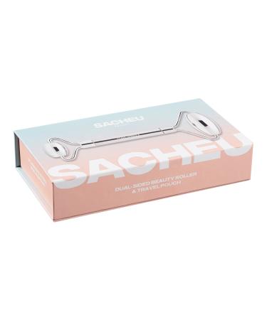 Discover Sacheu Dual-Sided Stainless Steel Beauty Roller - Elevate Your Style Instantly! - Buy Online on SooperMarket.com