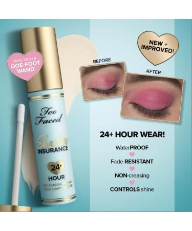 Too Faced Shadow Insurance 24-Hour Eye Shadow Primer Translucent - Transform Your Style with the Best Innovation Today! - Buy Online on SooperMarket.com