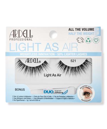 Ardell Light as Air False Lash #521 with Bonus DUO Adhesive