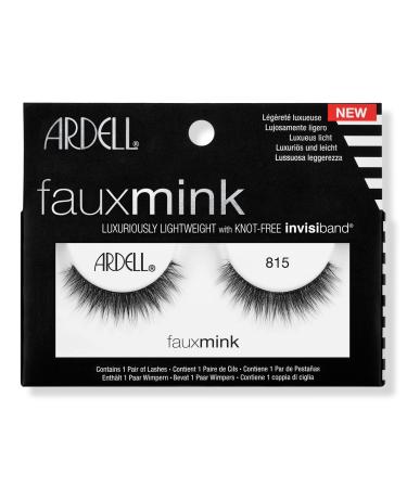 Ardell Faux Mink #815 False Eyelash, Lightweight with Invisiband