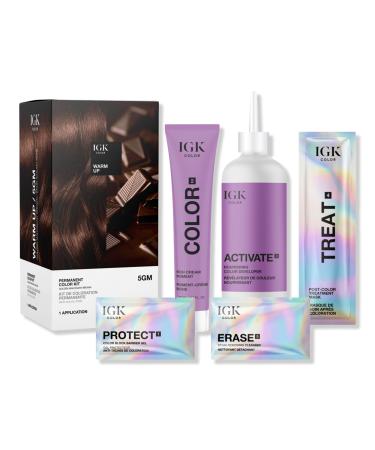 IGK Permanent Color Kit 5GM Warm Up