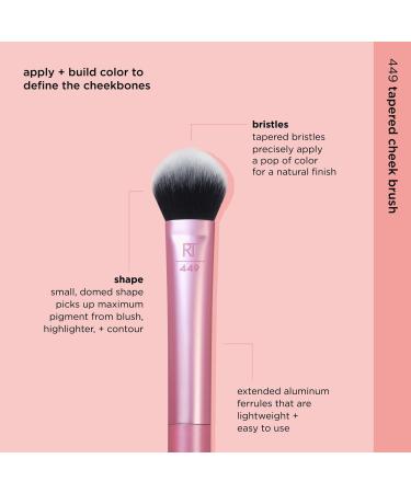 Real Techniques Tapered Cheek Face Makeup Brush 1 ct - Transform Your Style with the Best Innovation Today! - Buy Online on SooperMarket.com