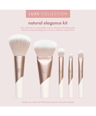 EcoTools Luxe Natural Elegance Face Makeup Brush Kit - Transform Your Style with the Best Innovation Today! - Buy Online on SooperMarket.com