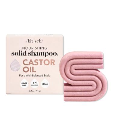 Kitsch Castor Oil Nourishing Hair Shampoo Bar 1 ct