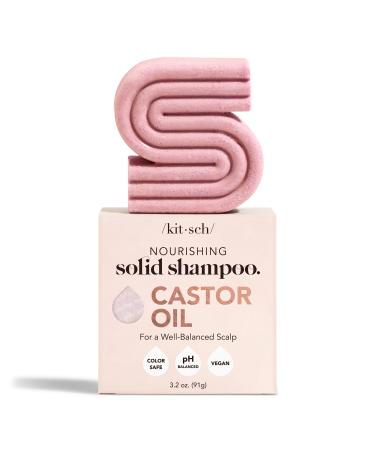 Discover Kitsch Castor Oil Nourishing Hair Shampoo Bar 1 ct - Elevate Your Style Instantly! - Buy Online on SooperMarket.com