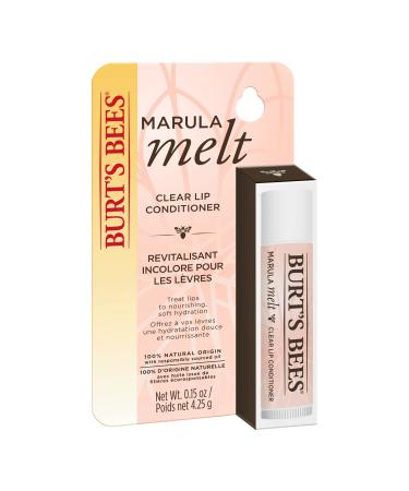 Discover Burt's Bees Marula Melt Clear Lip Conditioner 0.15 oz - Elevate Your Style Instantly! - Buy Online on SooperMarket.com