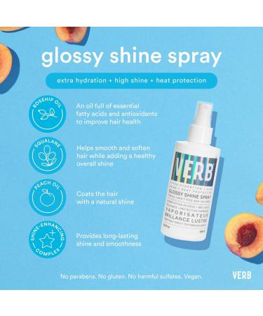 Discover Verb High Shine, Glossy Shine Spray with Heat Protection 6.5 oz - Elevate Your Style Instantly! - Buy Online on SooperMarket.com