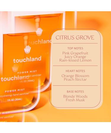 Discover Touchland Power Mist Citrus Grove Hydrating Hand Sanitizer 1.0 oz - Elevate Your Style Instantly! - Buy Online on SooperMarket.com
