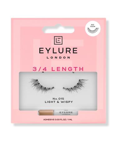 Eylure 3/4 Length Light & Wispy No. 015 Eyelashes