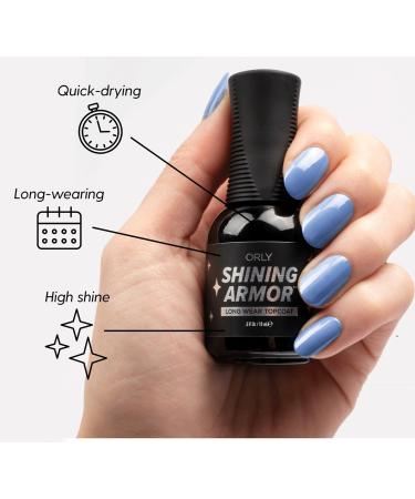 Orly Shining Armor Long Wear Topcoat 0.6 oz - Transform Your Style with the Best Innovation Today! - Buy Online on SooperMarket.com
