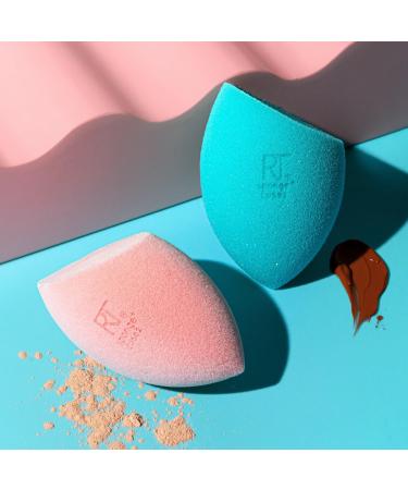Discover Real Techniques Miracle Mattifying Makeup Sponge Duo 2 ct - Elevate Your Style Instantly! - Buy Online on SooperMarket.com