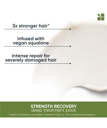 Discover Biolage Strength Recovery Deep Treatment Mask for Damaged Hair - Elevate Your Style Instantly! - Buy Online on SooperMarket.com