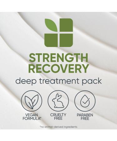 Discover Biolage Strength Recovery Deep Treatment Mask for Damaged Hair - Elevate Your Style Instantly! - Buy Online on SooperMarket.com