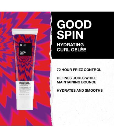 IGK Good Spin Flexible Curl Defining Gelee 4.75 oz - Transform Your Style with the Best Innovation Today! - Buy Online on SooperMarket.com