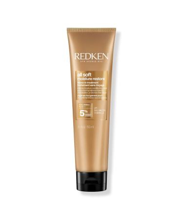 Redken All Soft Moisture Restore Leave-In Treatment with Hyaluronic Acid 5.1 oz