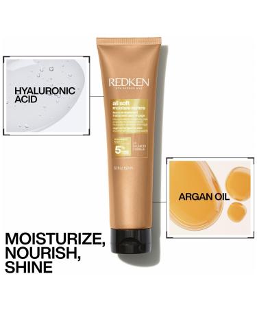Redken All Soft Moisture Restore Leave-In Treatment with Hyaluronic Acid 5.1 oz - Transform Your Style with the Best Innovation Today! - Buy Online on SooperMarket.com