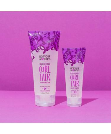 Discover Not Your Mother's Travel Size Curl Talk Frizz Control Sculpting Gel 2.0 oz - Elevate Your Style Instantly! - Buy Online on SooperMarket.com