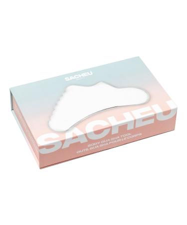 Sacheu Stainless Steel Non-Porous Body Gua Sha - Transform Your Style with the Best Innovation Today! - Buy Online on SooperMarket.com