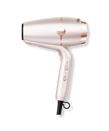 Conair InfinitiPRO By Conair SmoothWrap Hair Dryer with Dual Ion Therapy Light Pink Metallic