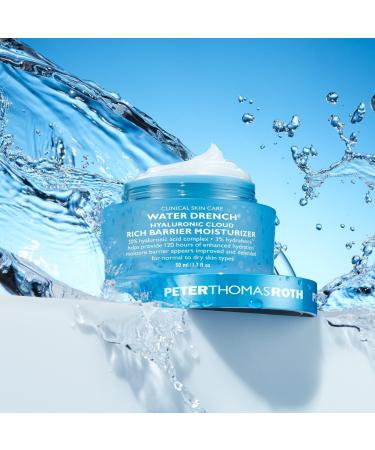 Peter Thomas Roth Water Drench Hyaluronic Cloud Rich Barrier Moisturizer - Transform Your Style with the Best Innovation Today! - Buy Online on SooperMarket.com