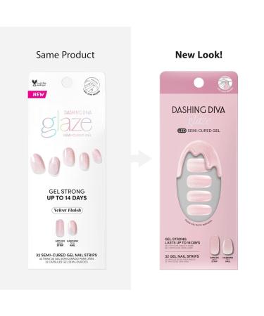 Discover Dashing Diva Velvet Blush Glaze Semi-Cured Gel Art - Elevate Your Style Instantly! - Buy Online on SooperMarket.com