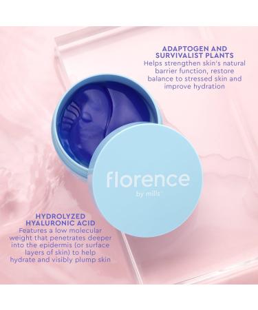 florence by mills Surfing Under The Eyes Hydrating Treatment Gel Pads 15 ct - Transform Your Style with the Best Innovation Today! - Buy Online on SooperMarket.com