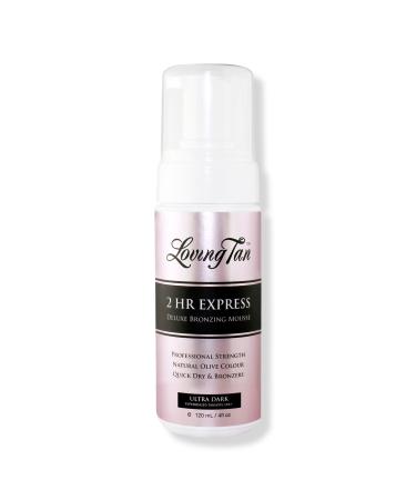Loving Tan 2 HR Express Self Tanning Mousse Ultra Dark 4.0 oz