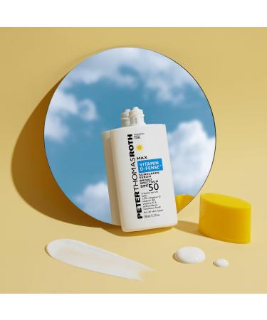 Peter Thomas Roth Max Vitamin D-Fense Sunscreen Serum Broad Spectrum SPF 50 1.7 oz - Transform Your Style with the Best Innovation Today! - Buy Online on SooperMarket.com