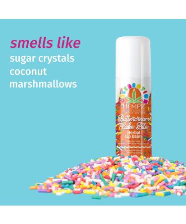 Discover Hempz Buttercream Cake Bite Herbal Lip Balm 0.5 oz - Elevate Your Style Instantly! - Buy Online on SooperMarket.com