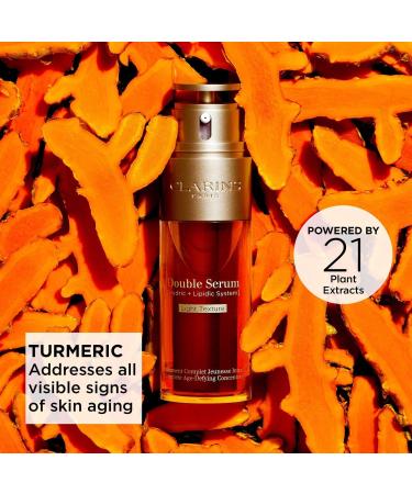 Clarins Double Serum Light Texture Firming & Smoothing Anti-Aging Concentrate 1.6 oz - Transform Your Style with the Best Innovation Today! - Buy Online on SooperMarket.com