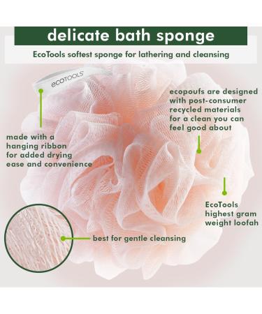 Discover EcoTools 3 Pack Delicate EcoPouf Loofahs 3 ct - Elevate Your Style Instantly! - Buy Online on SooperMarket.com