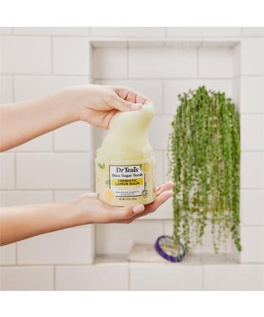 Dr Teal's Shea Sugar Body Scrub with Prebiotic Lemon Balm and Essential Oils 19 oz - Transform Your Style with the Best Innovation Today! - Buy Online on SooperMarket.com
