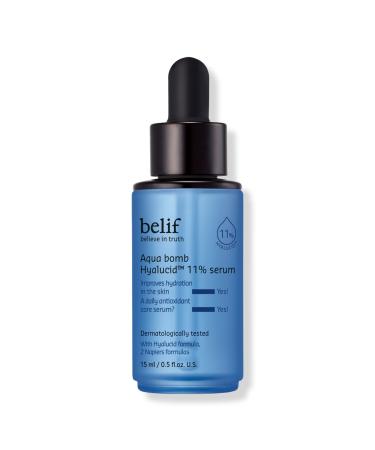 belif Aqua Bomb Hydrating Hyalucid 11% Serum 0.5 oz