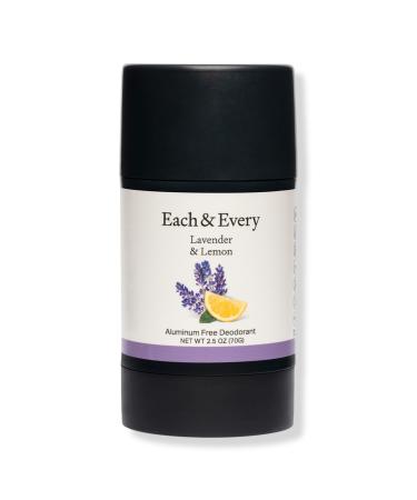 Each & Every Lavender & Lemon Worry Free Natural Deodorant 2.5 oz